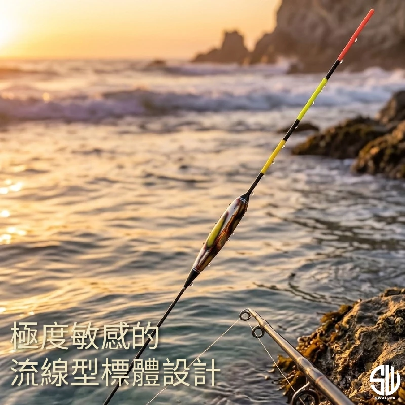 大力金鋼 巴爾杉木流線型磯釣長標（第 5 張）
