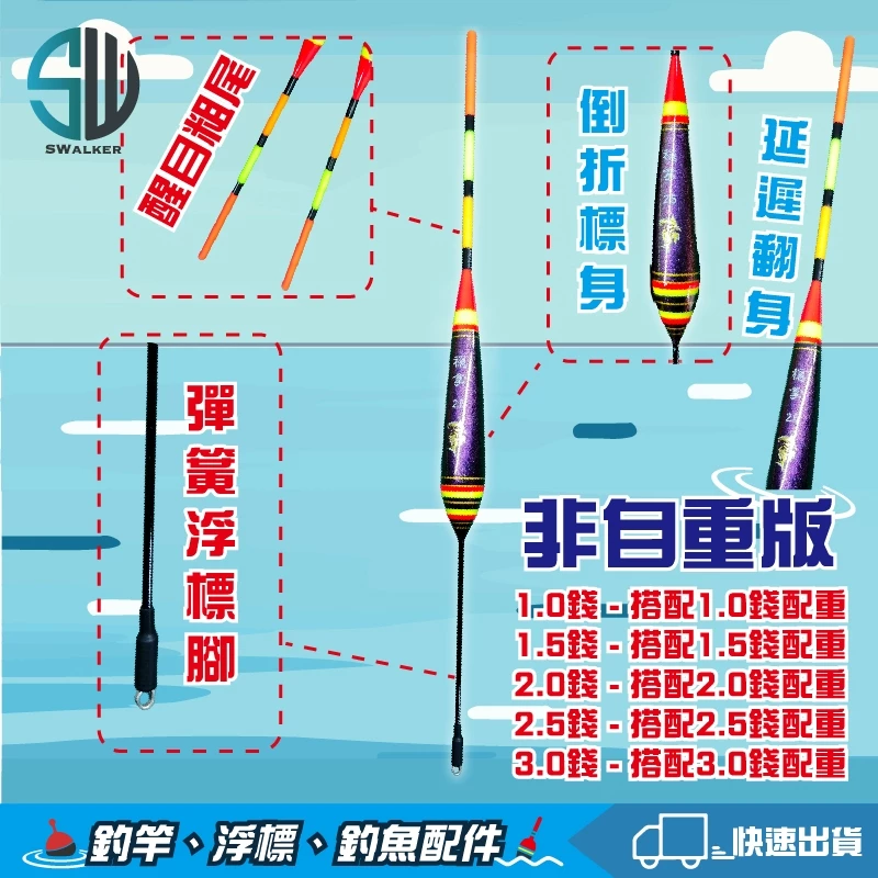 穩拿 巴爾杉木倒折短籤 自重／普通版 1.0–3.0錢（第 5 張）