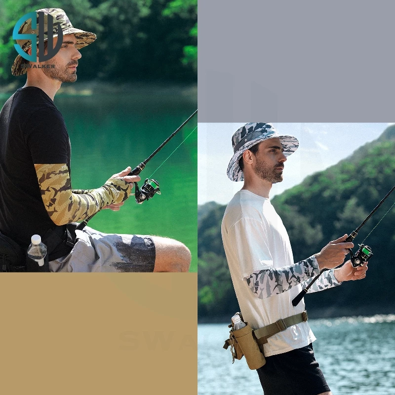 釣魚速乾冰絲防曬袖套 L／XL 四款花色（第 6 張）