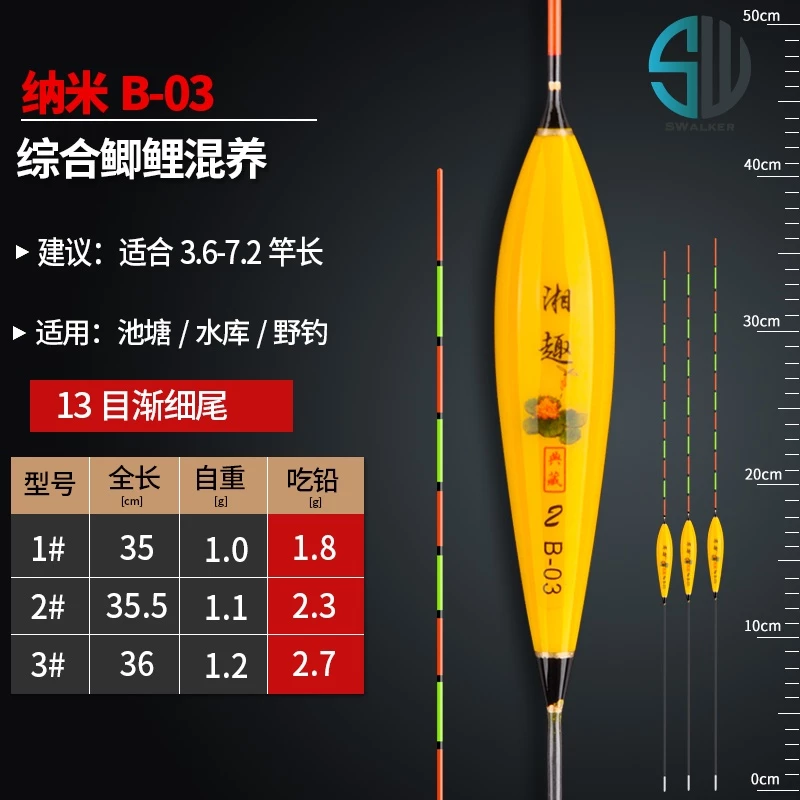 池釣浮標三件組-多款可選(附浮標盒)（第 4 張）
