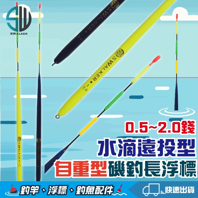 SWALKER 水滴自立型(螢光黃/深藍款)
