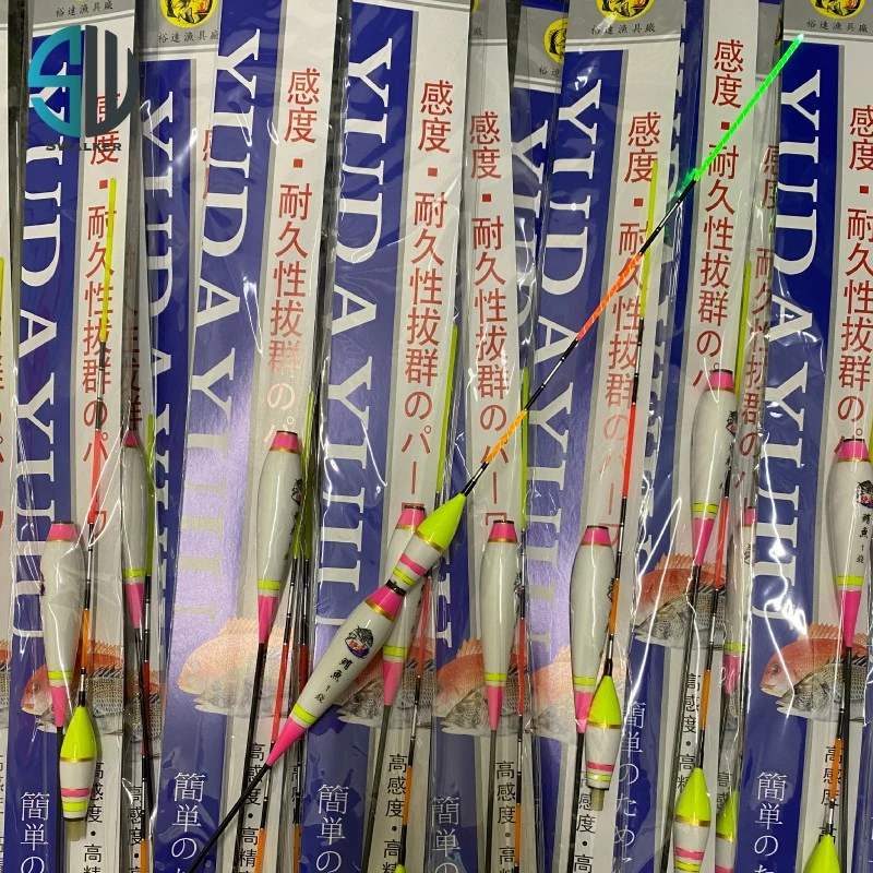 螢光頭白鮪魚 葫蘆型電子浮標 彈簧標腳 1.0–4.0錢（第 4 張）
