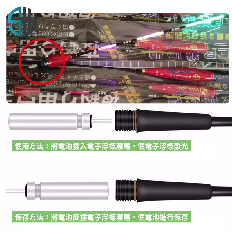 丹尼富 CR425 電子浮標電池 單顆裝（第 3 張）