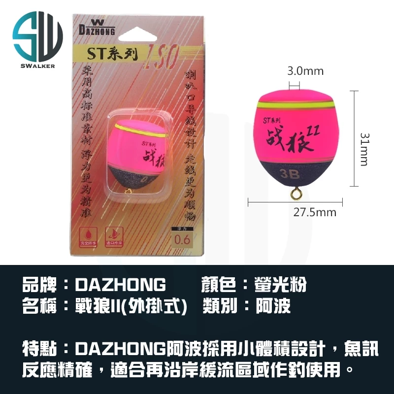 DAZHONG 戰狼II 外掛式阿波 ST系列（第 3 張）