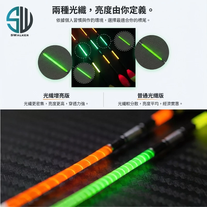 通用型 葫蘆型電子浮標替換尾 光纖尾（第 2 張）