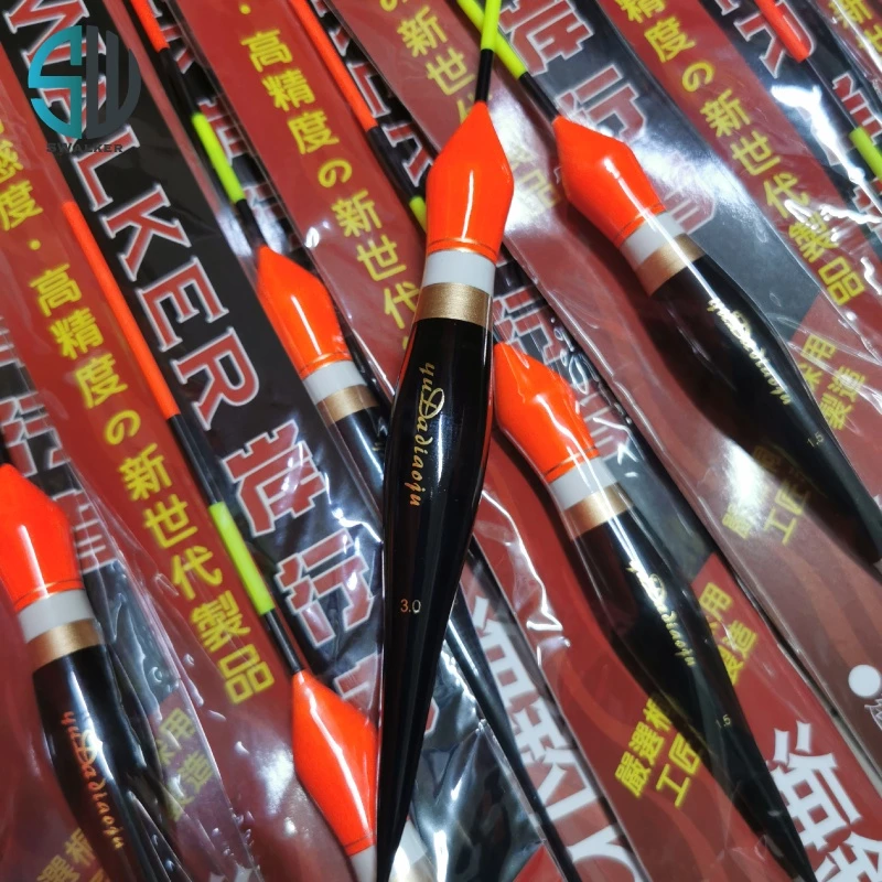 磯釣浮標-SWALKER四色葫蘆型(不鏽鋼彈簧尾)（第 5 張）