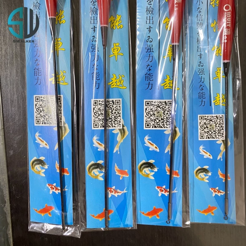 葫蘆型-紅火直尾加粗款 磯釣長標(不鏽鋼轉圜標腳)（第 4 張）