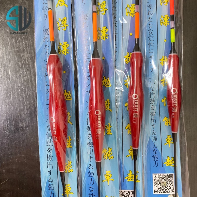 葫蘆型-紅火直尾加粗款 磯釣長標(不鏽鋼轉圜標腳)（第 3 張）
